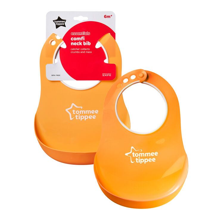 Buy Tommee Tippee Essentials Comfi Neck Catch Bib Pink Blue